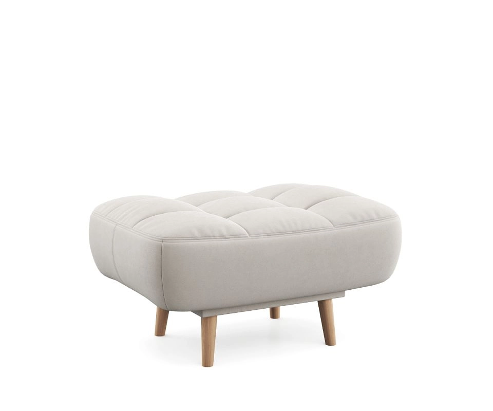 Пуф Бадди Ultra Ivory - фото 1