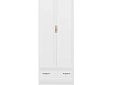 Шкаф распашной Карлос-032 Белый