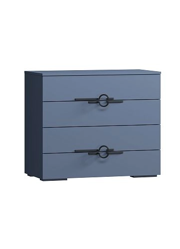 Комод Белиз-4 Альби полуночно-синий - фото 2