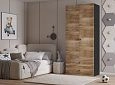 Шкаф распашной Банни-2.2 Дуб Мореный