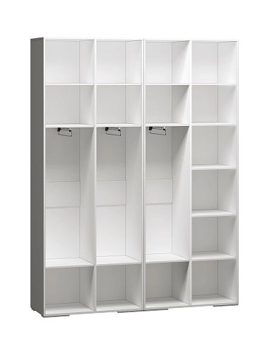 Шкаф распашной Брей-2 Белый - фото 4