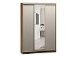 Шкаф-купе Борнео-3.3 Дуб Делано