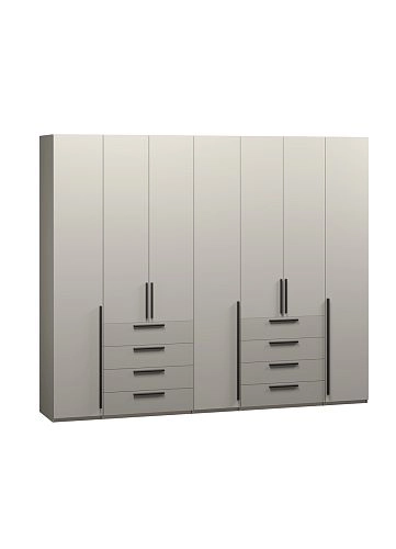 Шкаф распашной Хейсон-2 Кашемир Черный - фото 3