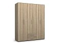 Шкаф распашной Гармошка-11 Дуб Сонома