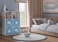 Стеллаж KIDS 10 Пастельно-Синий