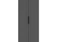 Шкаф распашной Астрис-1 Графит