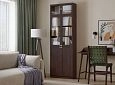 Стеллаж Билли-21 Хит Венге Цаво с антресолью