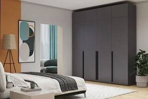 Лорена Пакс-4 с антресолью Графит